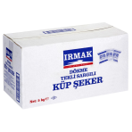 Irmak Tekli Sargılı Dökme Küp Şeker 5KG Koli